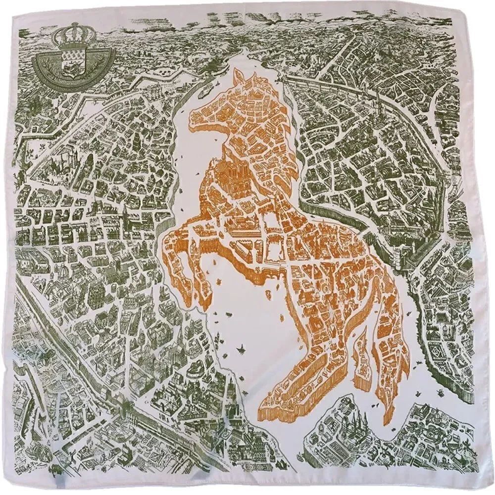 City Horse Silky Scarf 